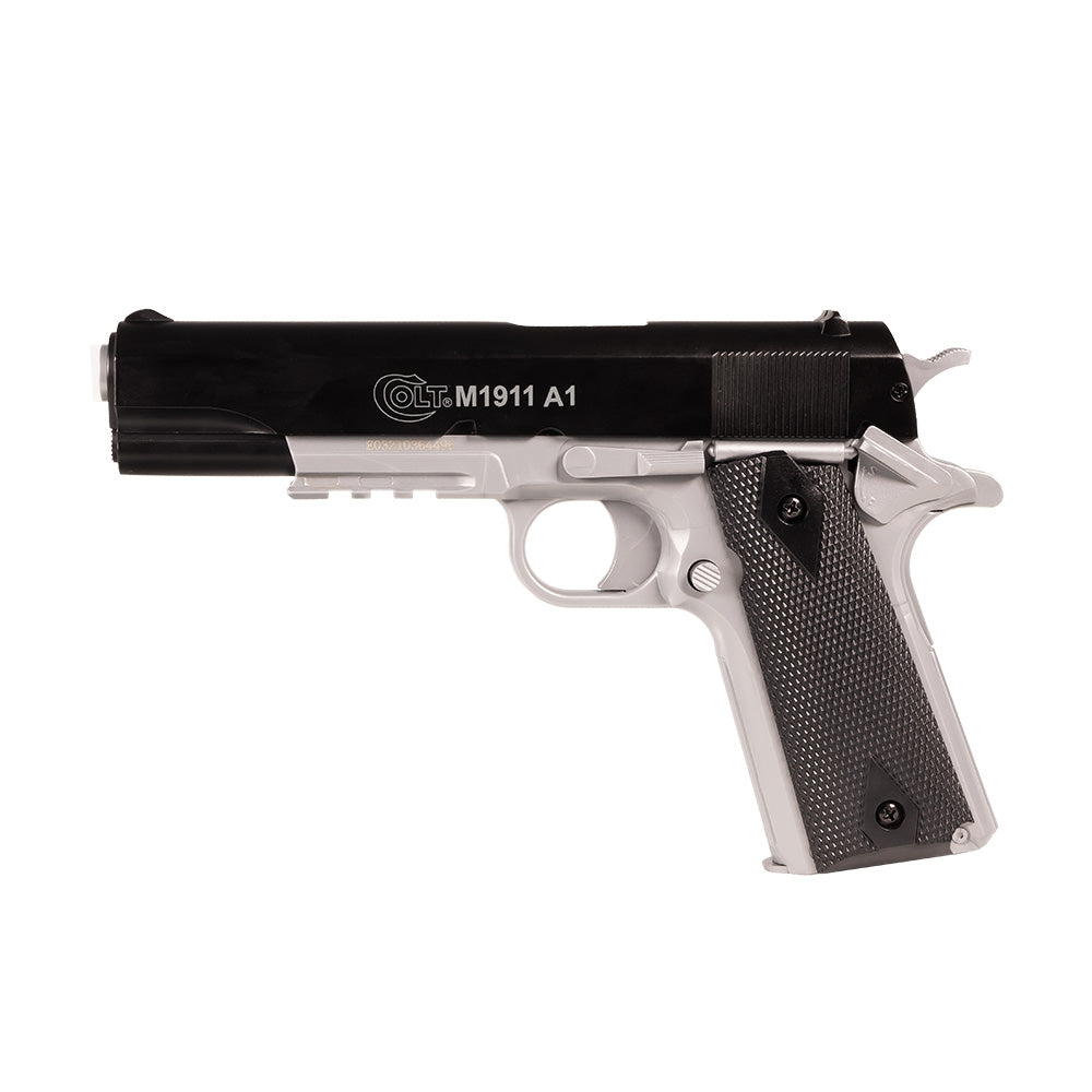 COLT 1911 SPRING DUAL TONE BLACK SILVER