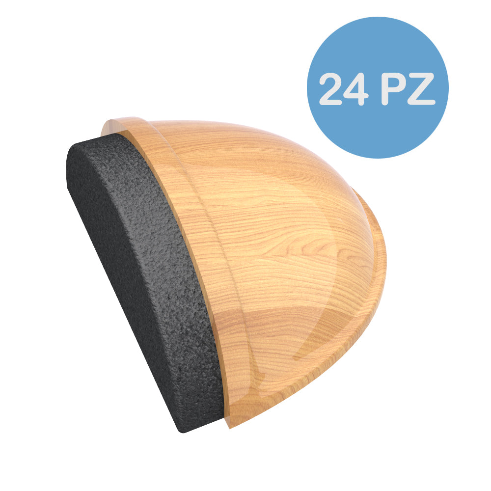 Fermaporta Adesivi+batt.gomma Frassino C24PZ
