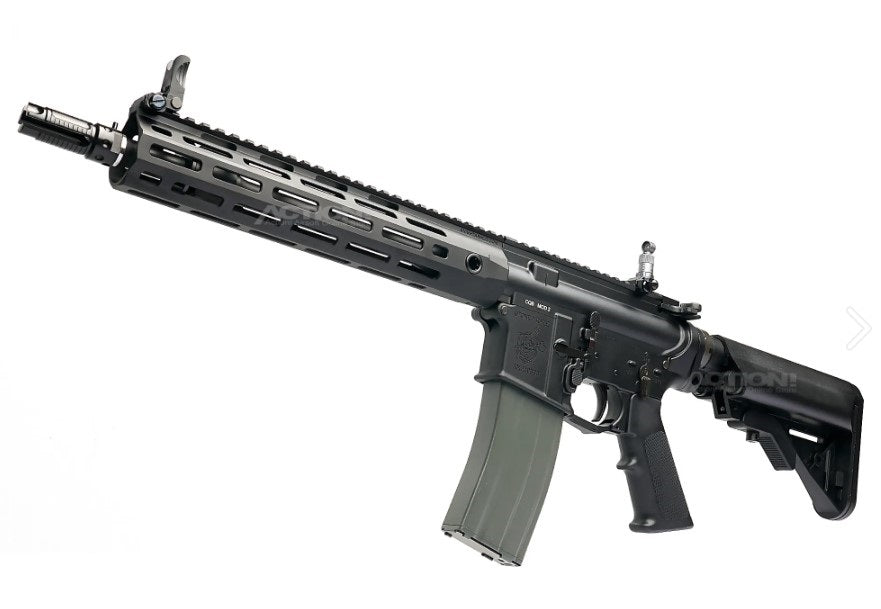 Fucile softair a gas Knight's Armament KAC SR16 E3 CQB Mod.2 - Nero