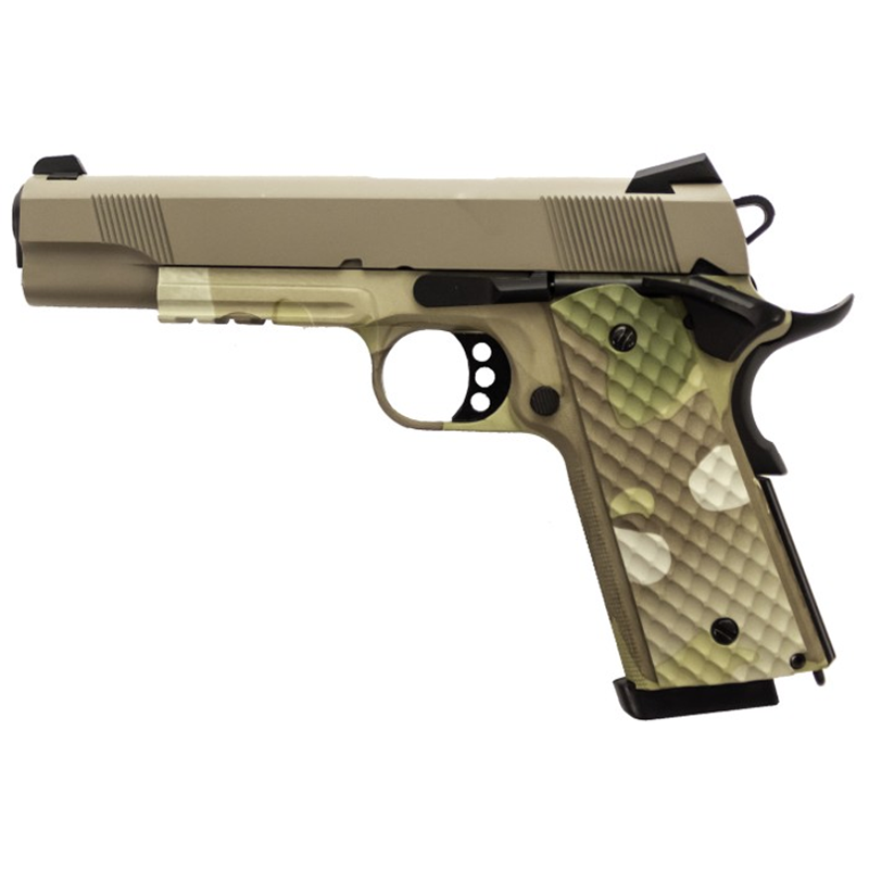 ^^Raven MEU Railed Camo Frame / Tan Slide Pz 19