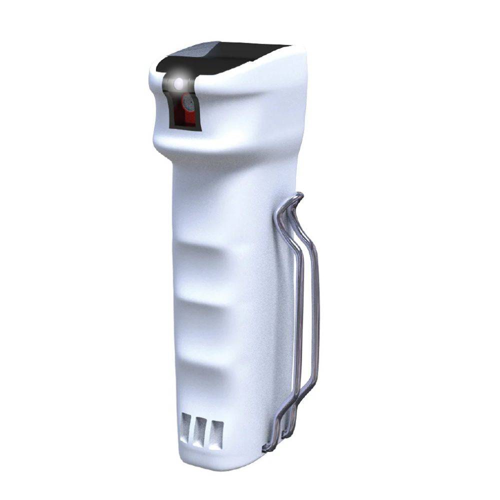Spray al peperoncino Mod. RSG2 con led - BIANCO