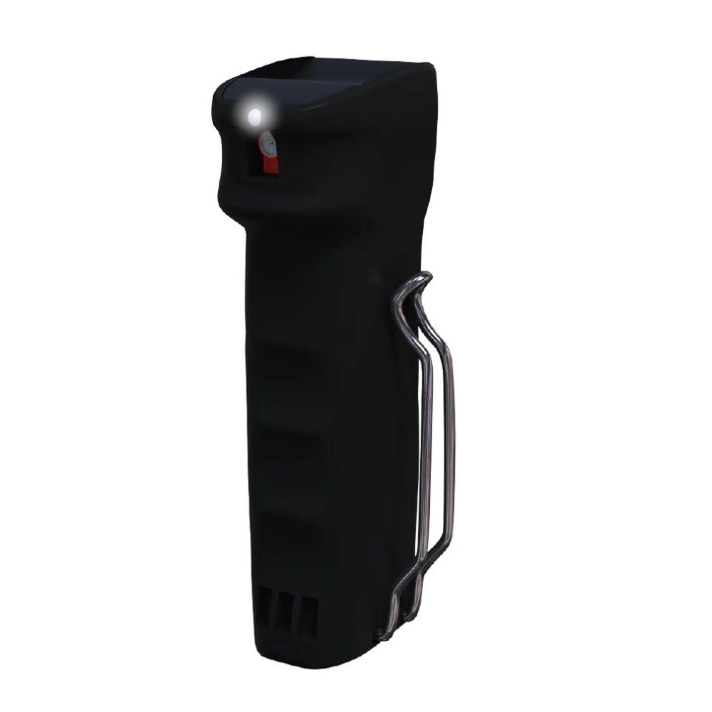 Spray al peperoncino Mod. RSG2 con led - NERO