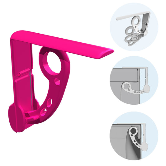 Fermatovaglia ABS lucido BL 4 pz - Fucsia