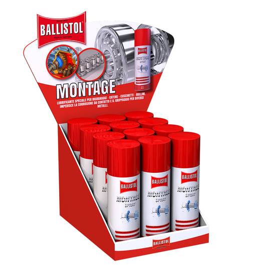 Espositore 12 pz Montage spray 200ml