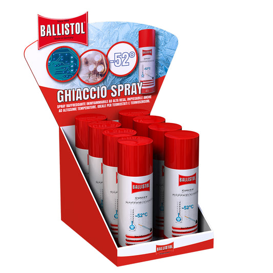 Espositore 12 pz Kalte Ghiaccio Spray 300 ml