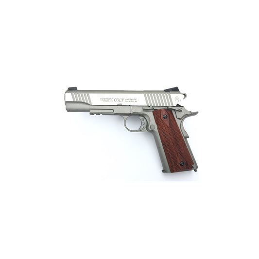Colt 1911 RailGun CO2 InoxFullMetal 6mm scarr.09J