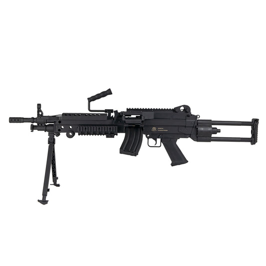 FN M249 Black AEG 6mm 300 Bbs 09J FullNylonFiber