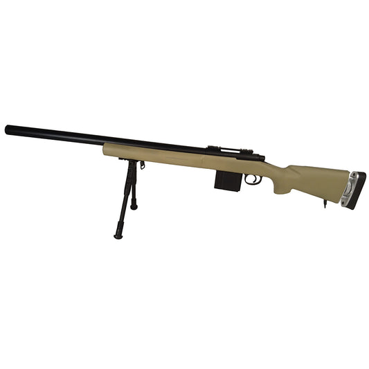 SWISS ARMS Sniper SAS 04 Desert Arid con bipiede