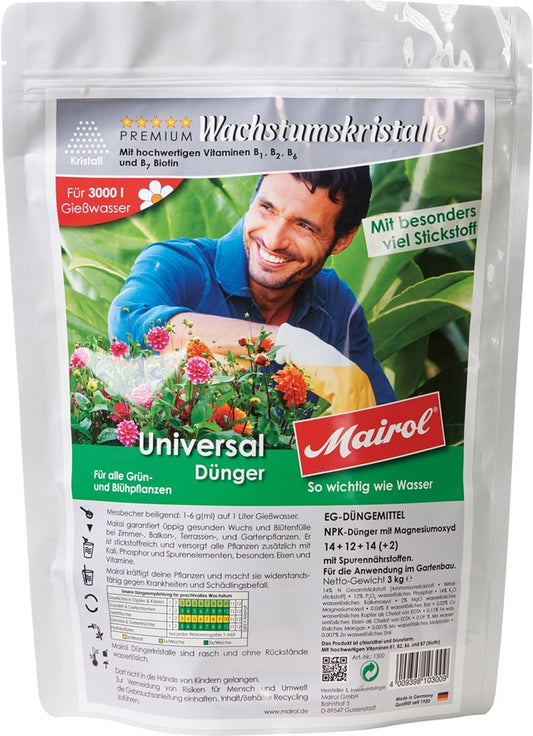 MAIROL - Fertilizzante Universale Cristalli di crescita 3 kg