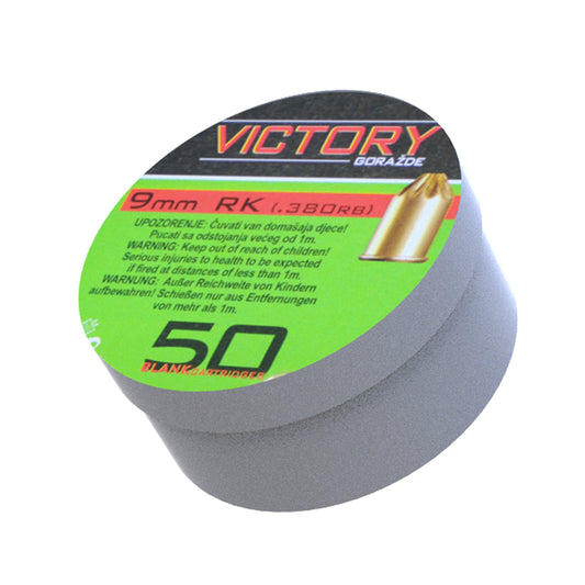 25118- CARICHE A salveVICTORY cal 380 mm/ 9 mm RK