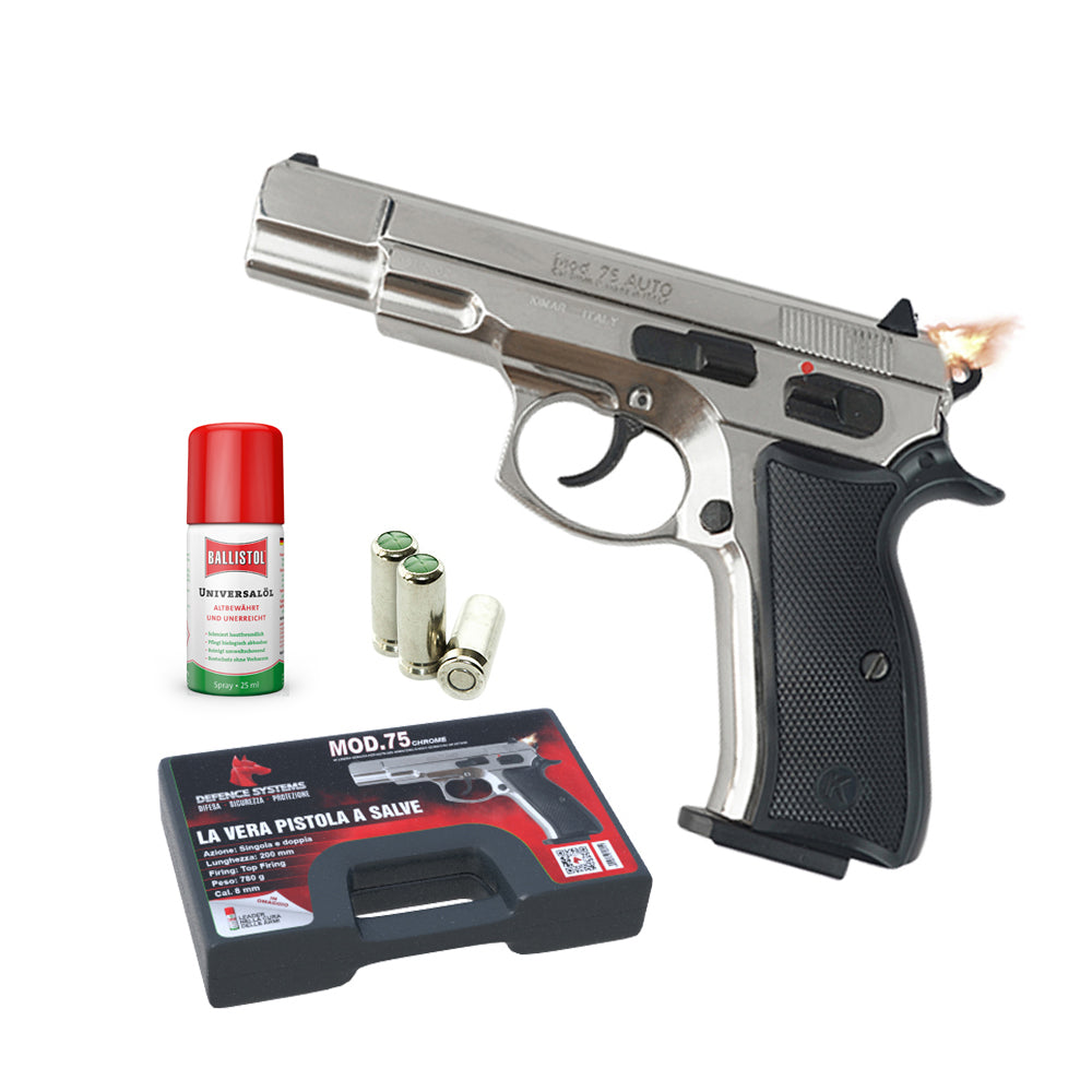 430.002 75 Pistola a salve - Chrome