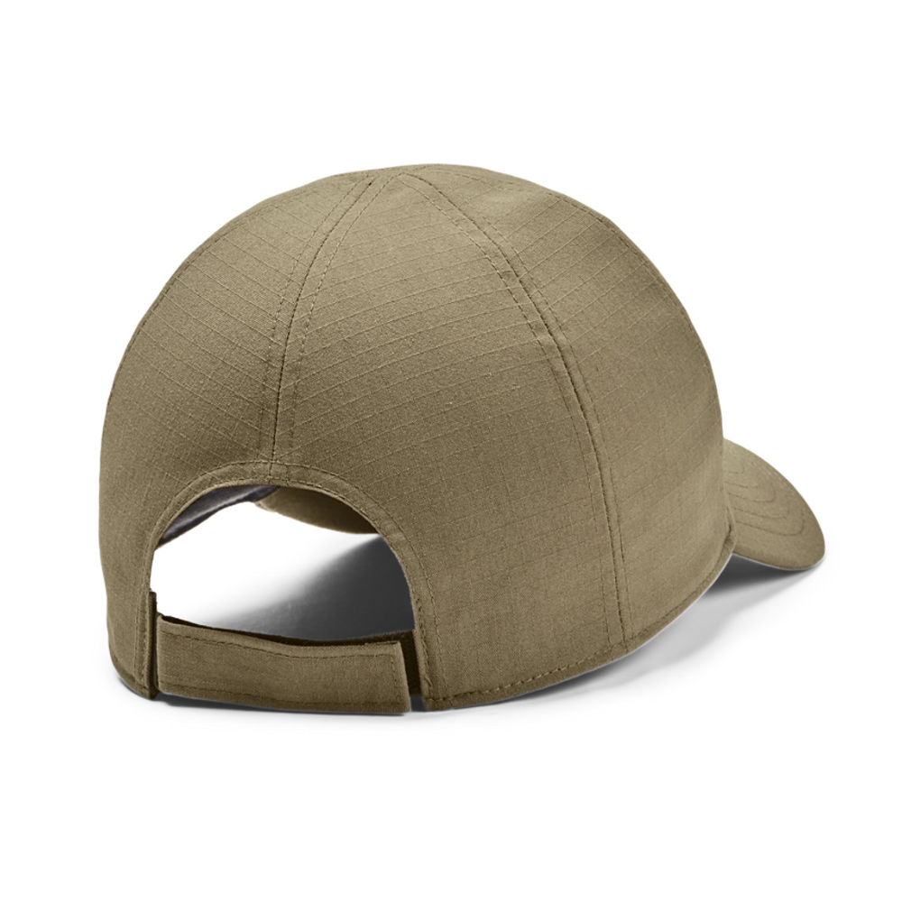 Cappello UNDER ARMOUR con visiera beige militare -  TAG CAP chiusura a strappo