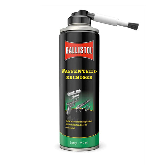 Detergente pulizia armi in spray BALLISTOL con pennello - 250 ml