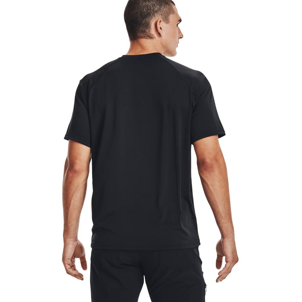 Maglia UNDER ARMOUR a manica corta nera - HIGH GRADE retro indossato