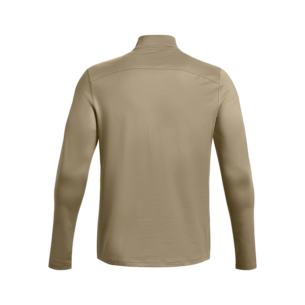 Maglia UNDER ARMOUR a maniche lunghe beige militare - BASE-TACT TURTLENECK retro