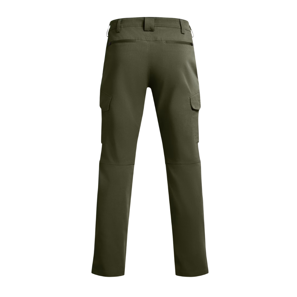 Pantaloni UNDER ARMOUR verde militare - CARGO TECNO-TACT retro