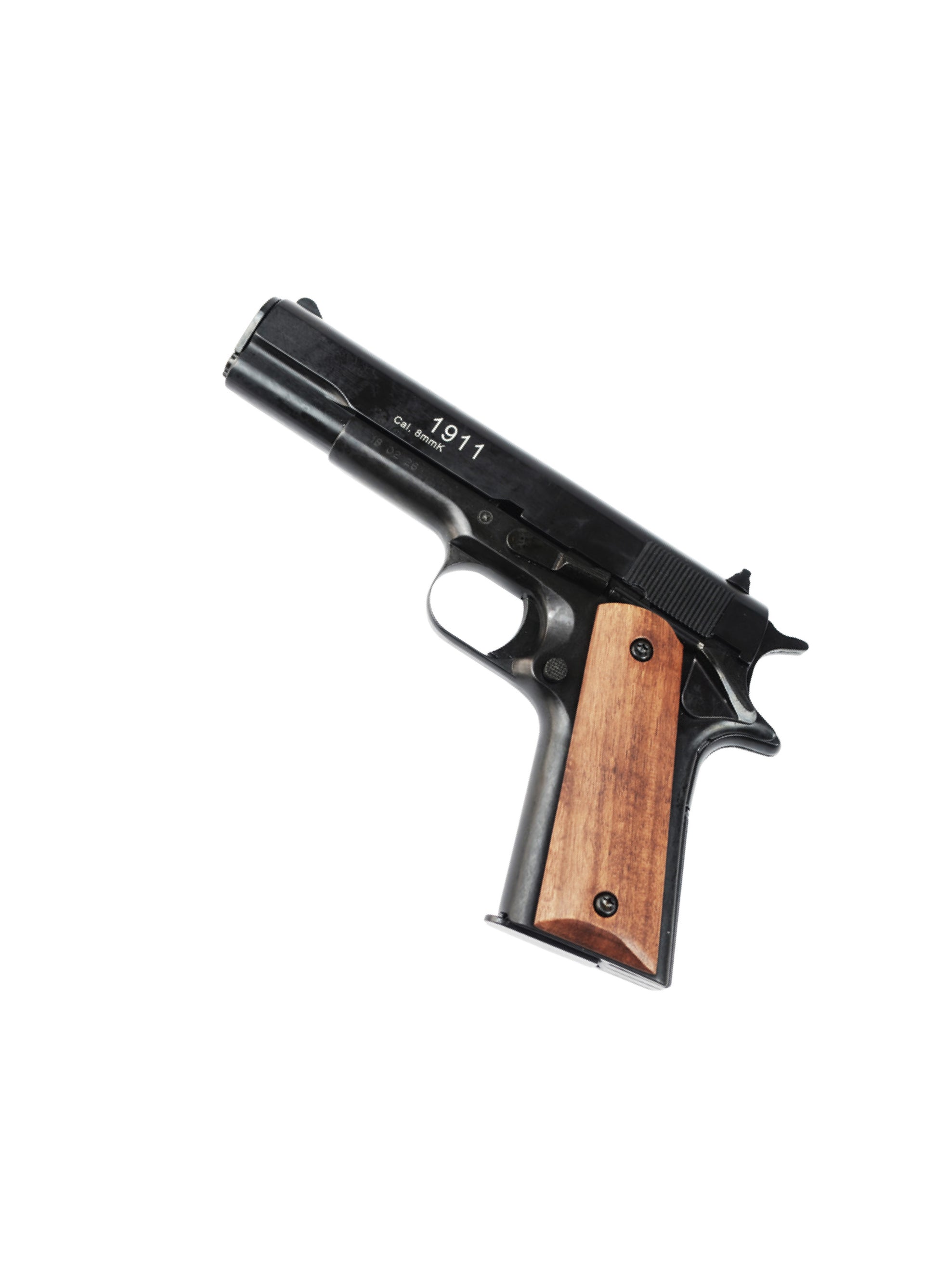 Pistola a salve calibro 8 nera - CF Firearms Mod. 1911