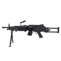 FN M249 Black AEG 6mm 300 Bbs 0,9J FullNylonFiber