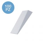 Zeppone – Bianco – Fermaporta a zeppa in abs – Confezione da 100 pz